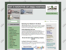 Tablet Screenshot of jadeinternational.com